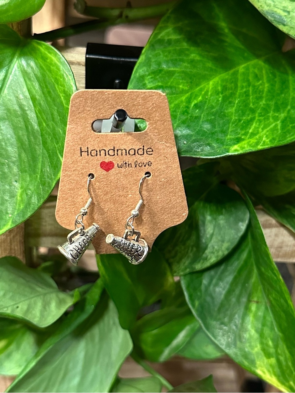 📣✨ Cheer Megaphone Fashion‎ Hook Earrings | Lightweight Cheer Jewelry ✨📣